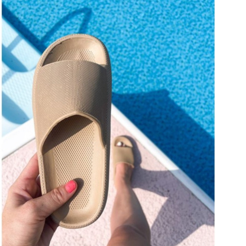 Chinelo Feminino Slide Modelo EVA Nuvem em Oferta na Shopee