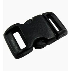 FECHO 10MM PLASTICO ENGATE RAPIDO 1000 UNIDADES COR PRETA PARA COLEIRAS PET PEITORAL GATO BOLSA MOCHILA ALÇA MOCHILA