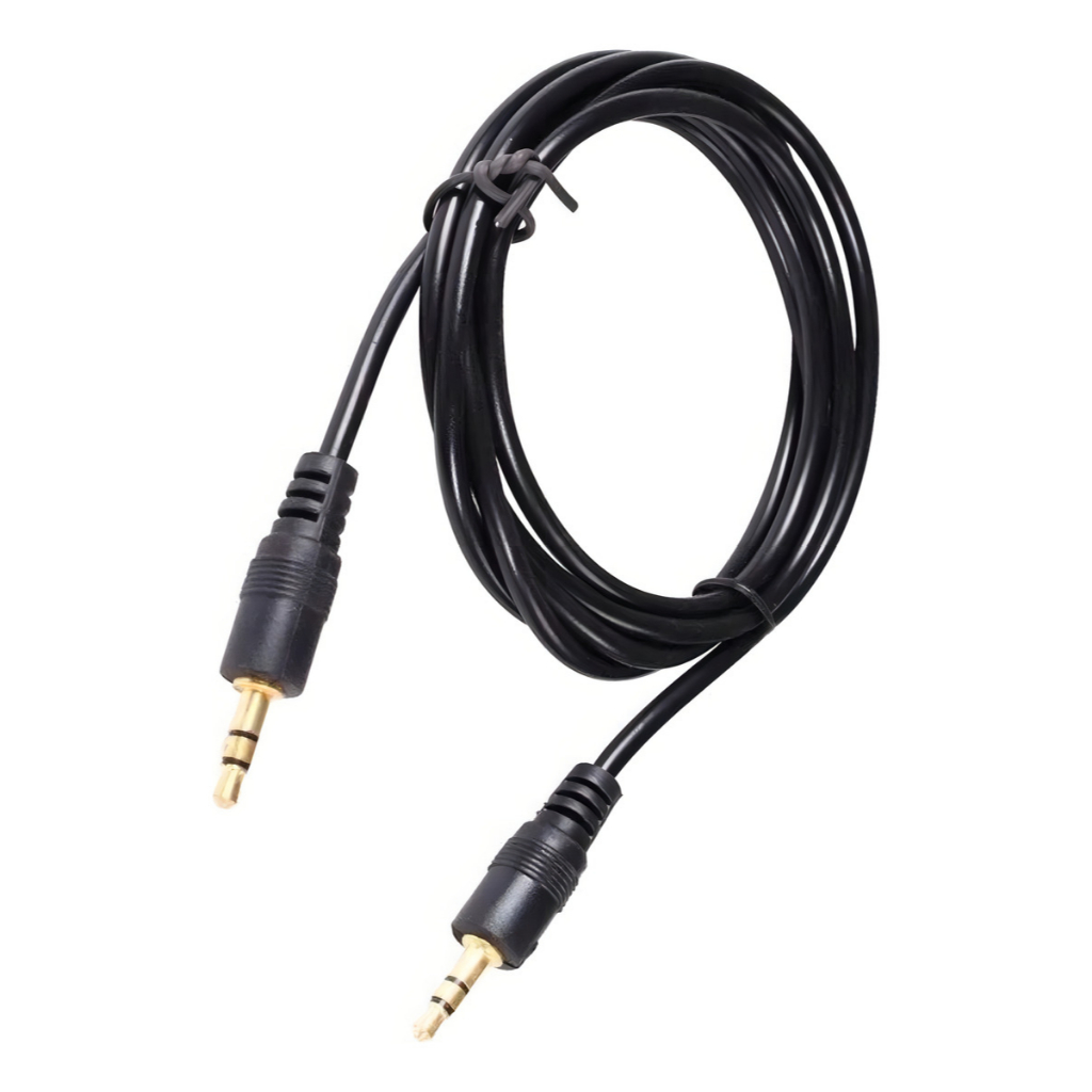 Cabo De Áudio P2 X P2 Stereo Audio Auxiliar 3 Metros