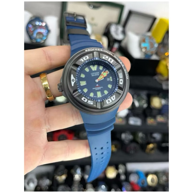 RELÓGIO MASCULINO NEW PROMASTER AQUALAND ECODRIVE ECO-ZILLA PREMIUM AAA+ 48MM - ENVIO IMEDIATO COM CAIXA