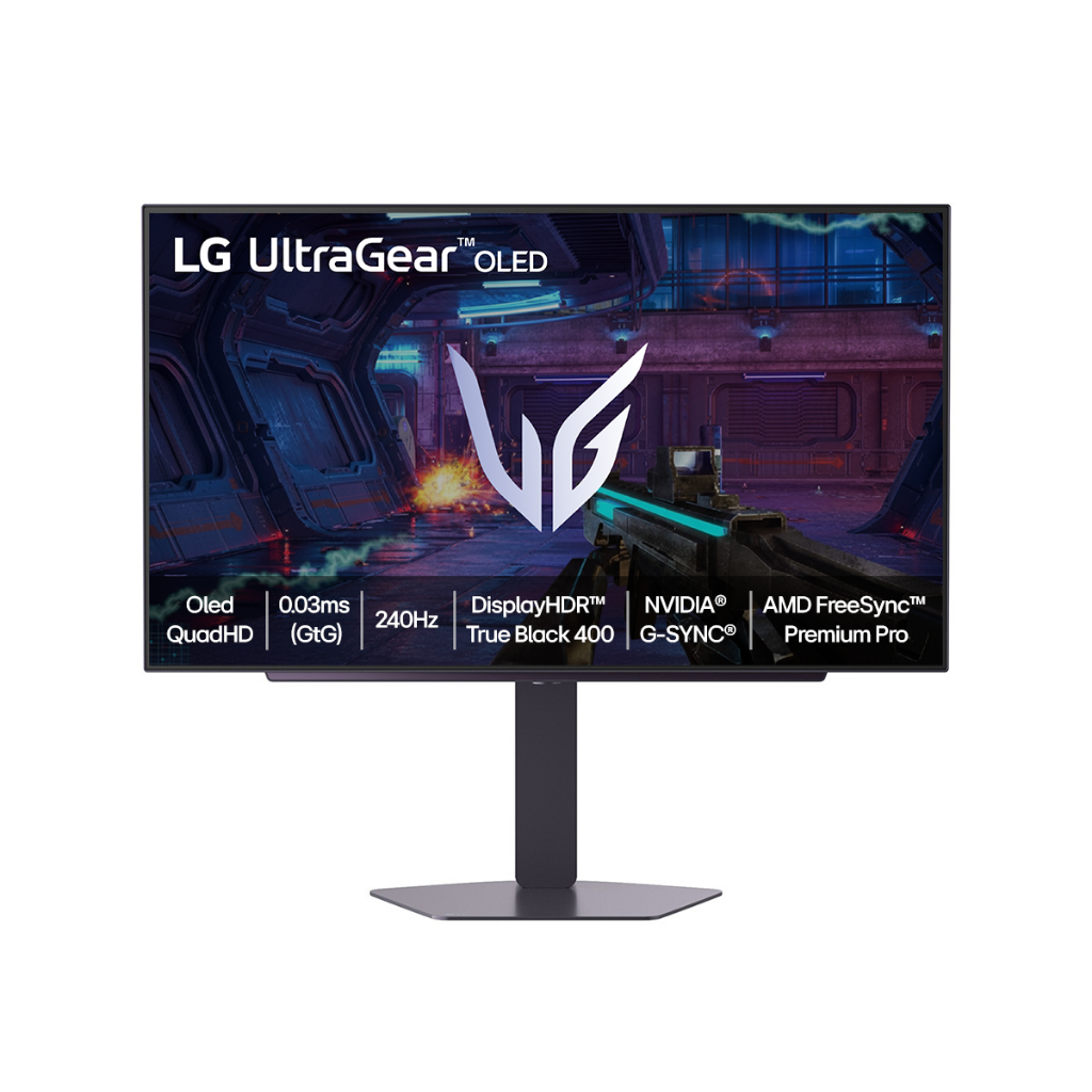 Monitor LG UltraGear™ OLED 27GX704A-B 27" QuadHD, 0.03ms (GtG), 240Hz,NVIDIA G-SYNC, AMD FreeSync Premium Pro, Vesa Cle em Oferta na Shopee