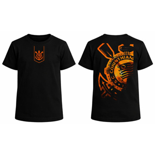 Camiseta Infantil Corinthians Lançamento Estampa Futebol 100% Algodão, camisa Adulto em Oferta na Shopee
