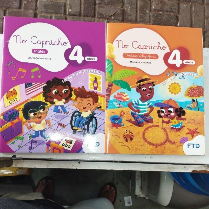 no capricho práticas caligráficas 4 anos, no capricho em inglês 4 anos livros do professor