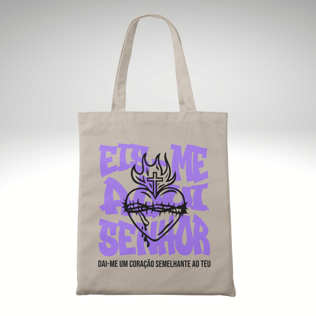 Sacola Bolsa Ecobag Alça Reforçada Crista Estampada Religiosa Premium em Oferta na Shopee