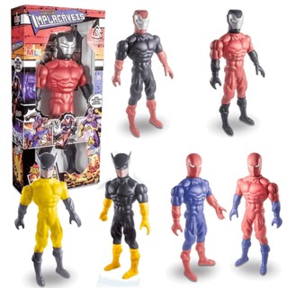 Brinquedo Boneco Super Herói Coleção Implacáveis Milk Brinquedos