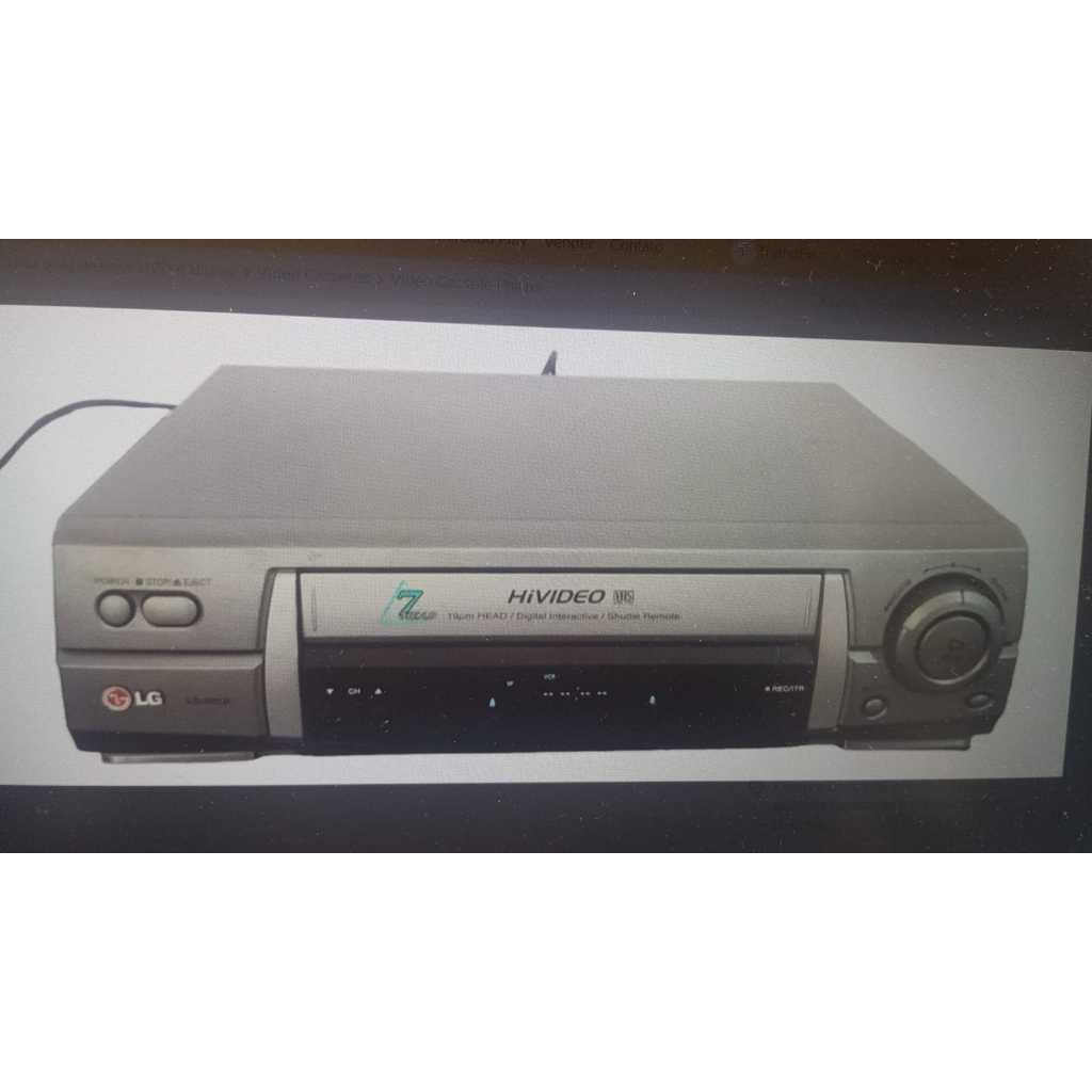 Vídeo Cassete Lg Lg-99sb 7 Head Sem Controle  (Usado) #