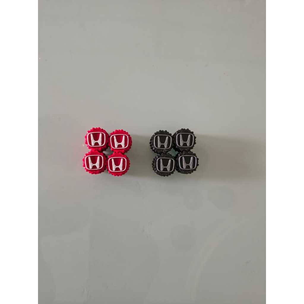 Tampa de Válvula de Pneu /pino de roda / Yamaha / Honda / Audi/ Volkswagen– 2 Pares Impressão 3D em PLA Personalizada