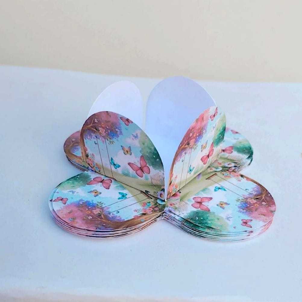 100 Forminhas para Doces Personalizadas 4 Pétalas JARDIM DAS BORBOLETAS Infantil Aniversário Lembrancinha Brigadeiro