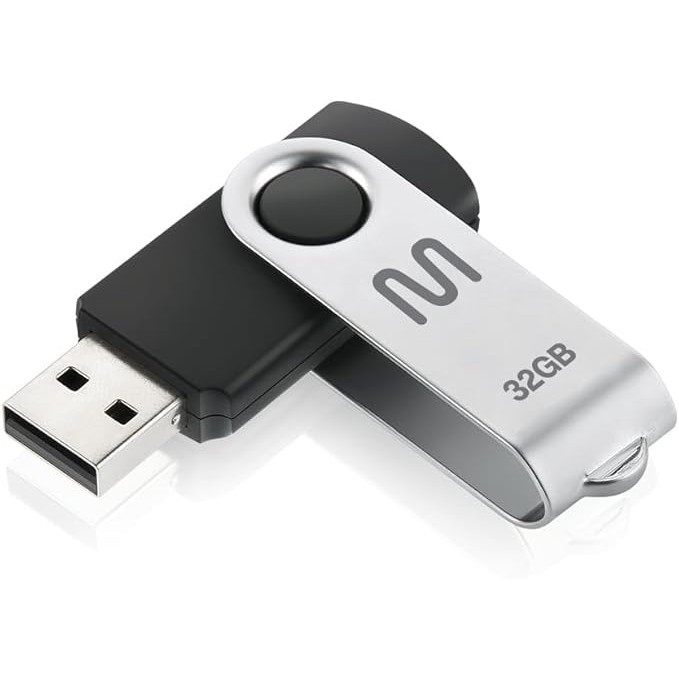 Pen Drive 16gb/32gb/64gb USB 2.0 Twist preto PD589 Multilaser