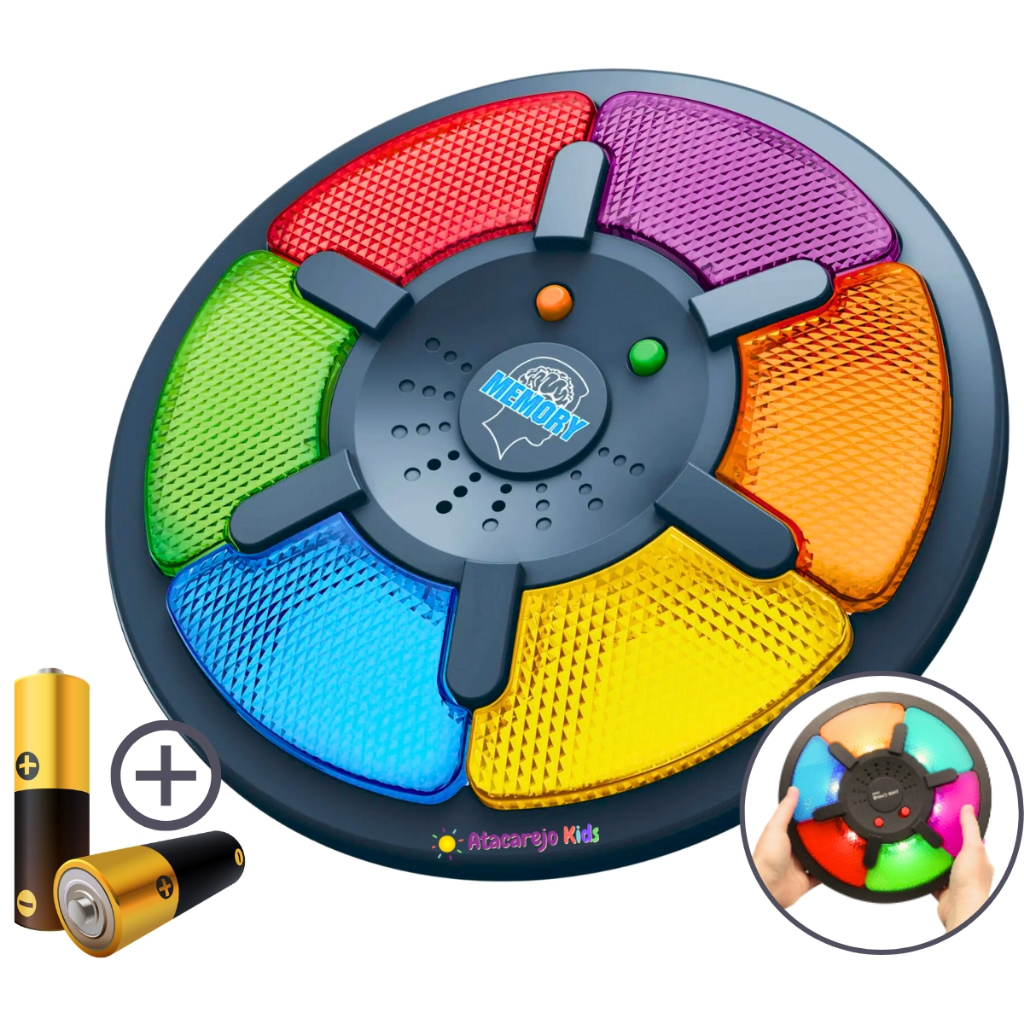 Jogo Da Memoria Tipo Genius De Mesa Interativo Luz E Som