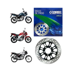 Disco de Freio Dianteiro Honda CG Titan Fan Start Cargo 150 2009 a 2015