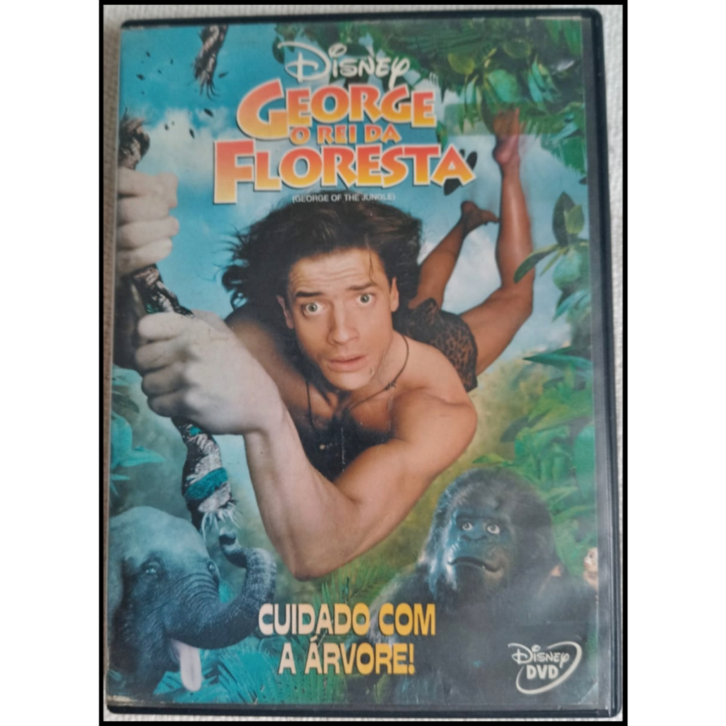DVD George, o Rei da Floresta - Original Locadora