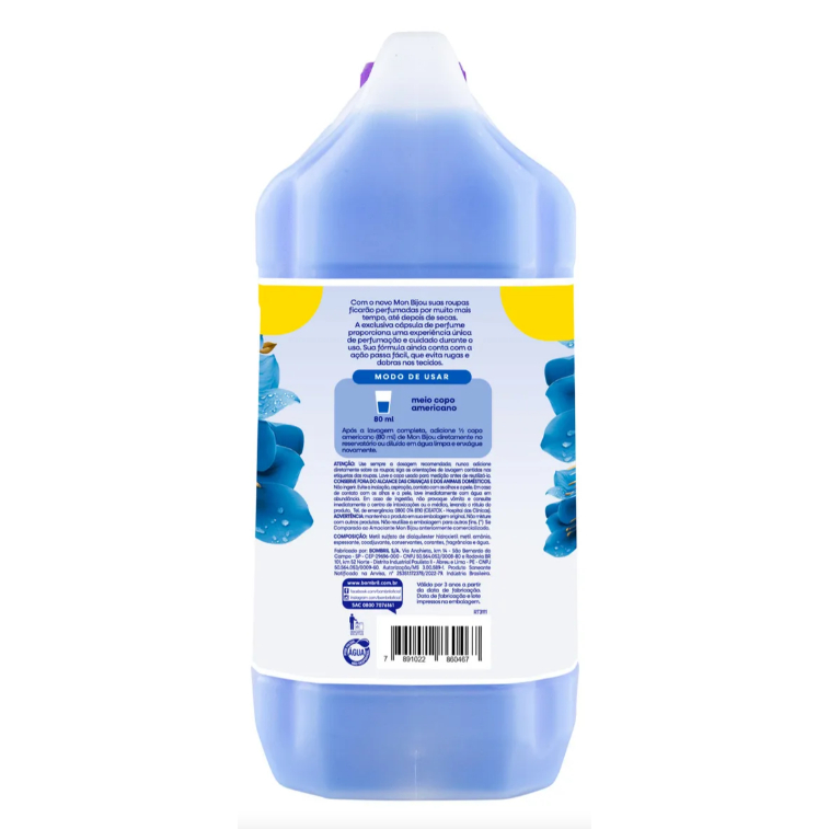Mon Bijou Amaciante Regular + Perfume 5L · foto 2