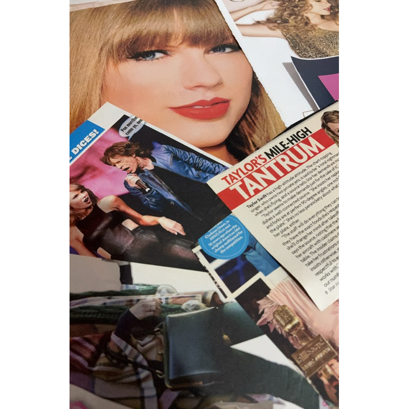 Kit Recortes e materiais Taylor Swift