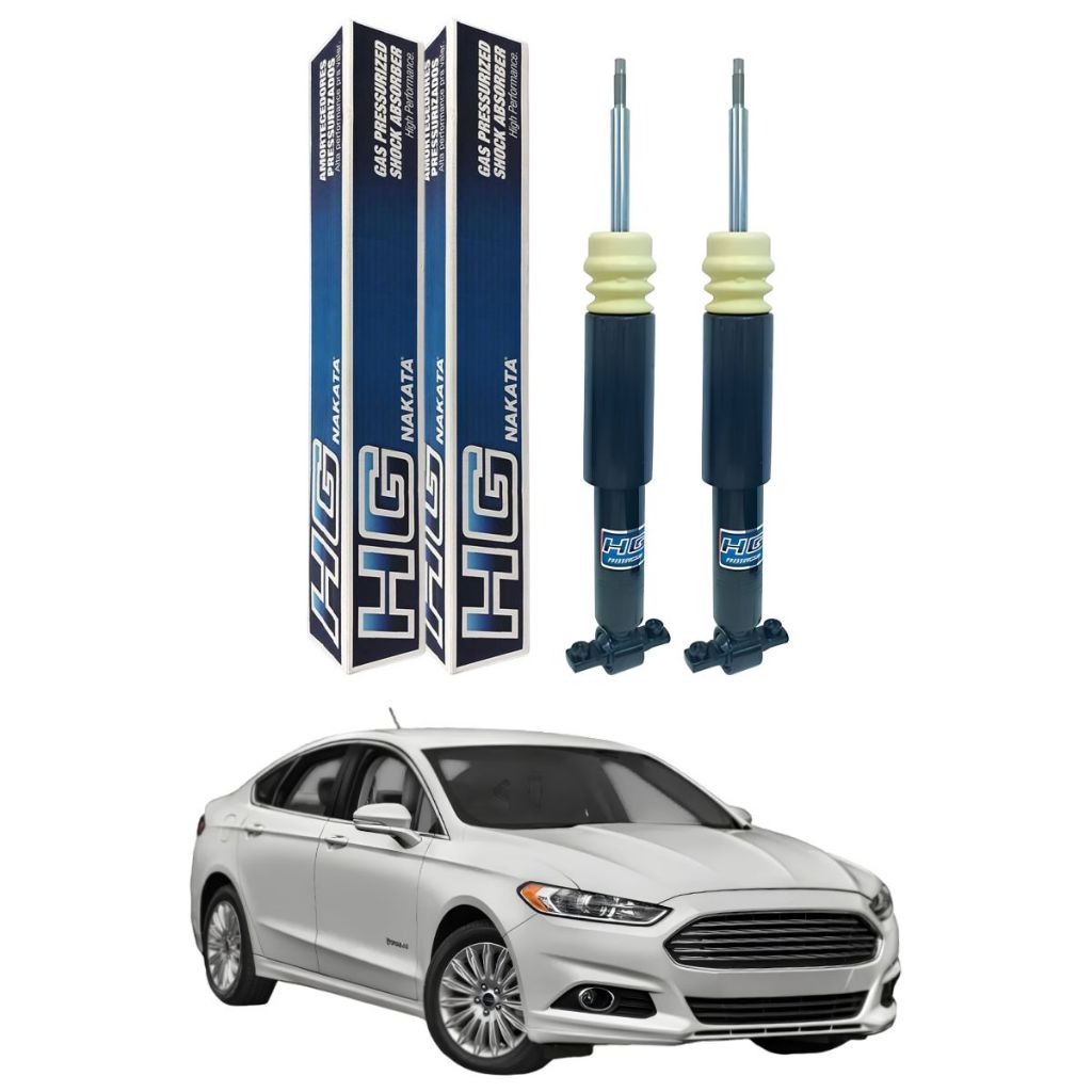 PAR AMORTECEDOR TRASEIRO FUSION 2013 A 2019 ORIGINAL NAKATA + KITS
