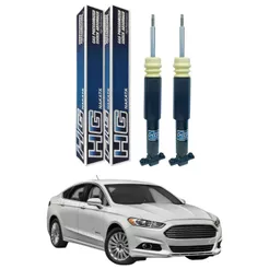 PAR AMORTECEDOR TRASEIRO FUSION 2013 A 2019 ORIGINAL NAKATA + KITS
