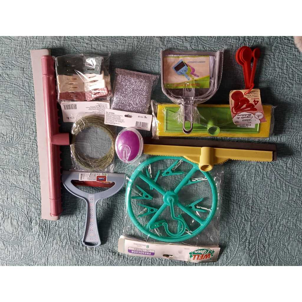 Kit Utilidades Doméstica Em Geral Com 11 Itens