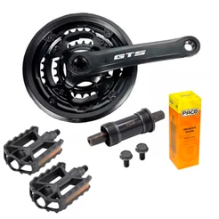 Pedivela Gts + Movimento Central Paco + Pedal Plástico