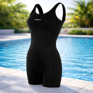 Macaquinho Natação Speedo Basic Feminino Confortável Treino Piscina Original
 em Oferta na Shopee
