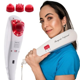 Massageador Elétrico Profissional Vibratório Com Infravermelho (6003) em Oferta na Shopee