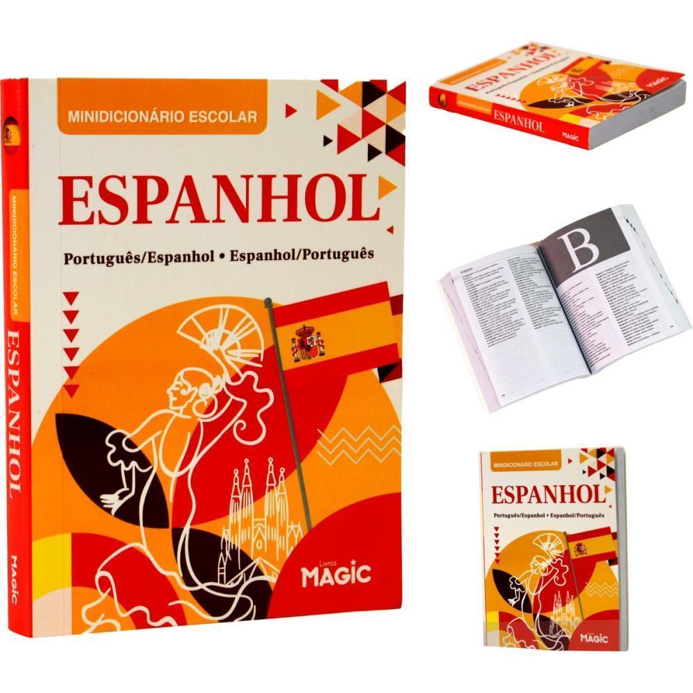 Dicionario Espanhol Mini Nova Ortografia 352Pg