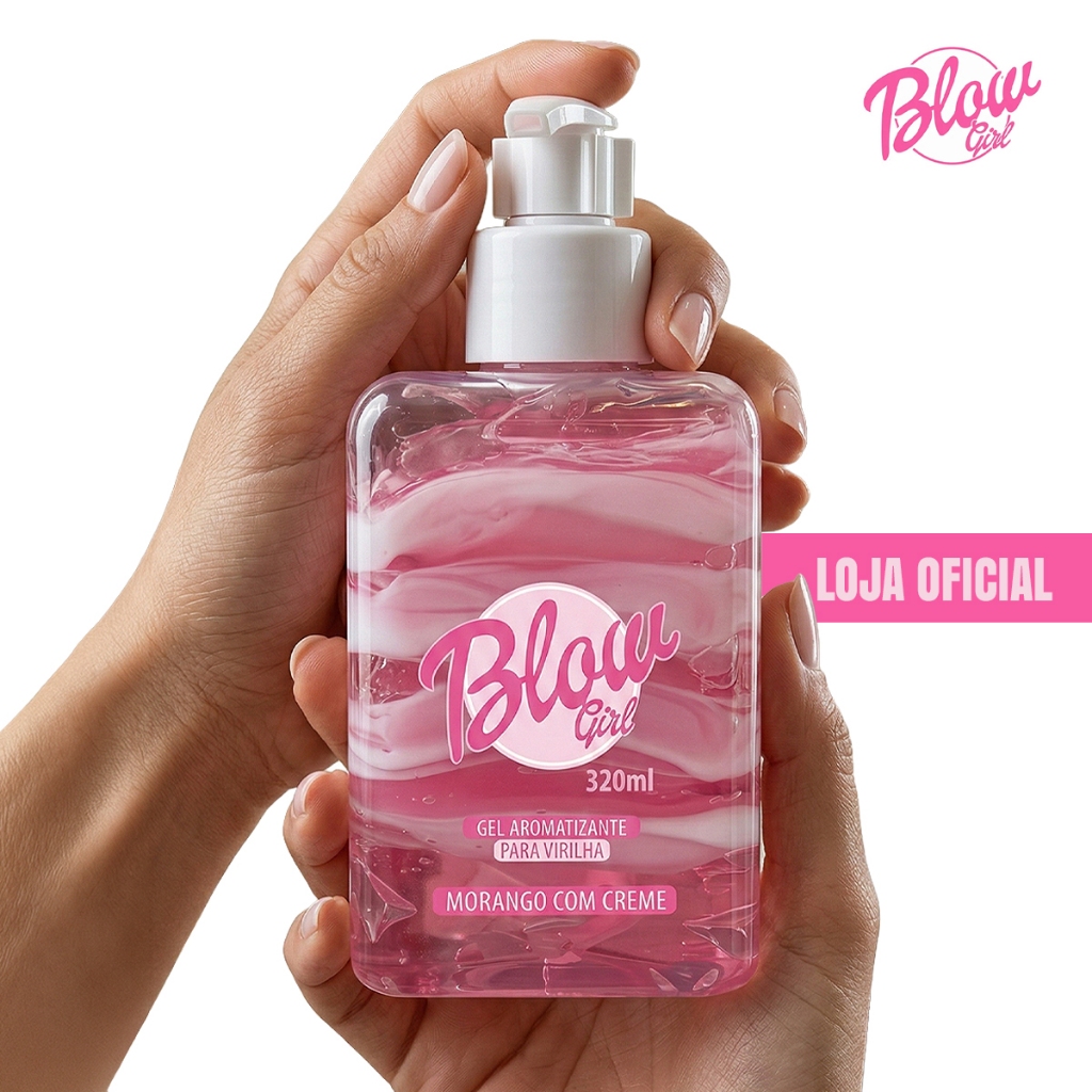Blow Girl Hidratante Corporal  Aveludado Beijável Morango Creme Pele Macia Cheirosa Oficial Hotflowers Original em Oferta na Shopee