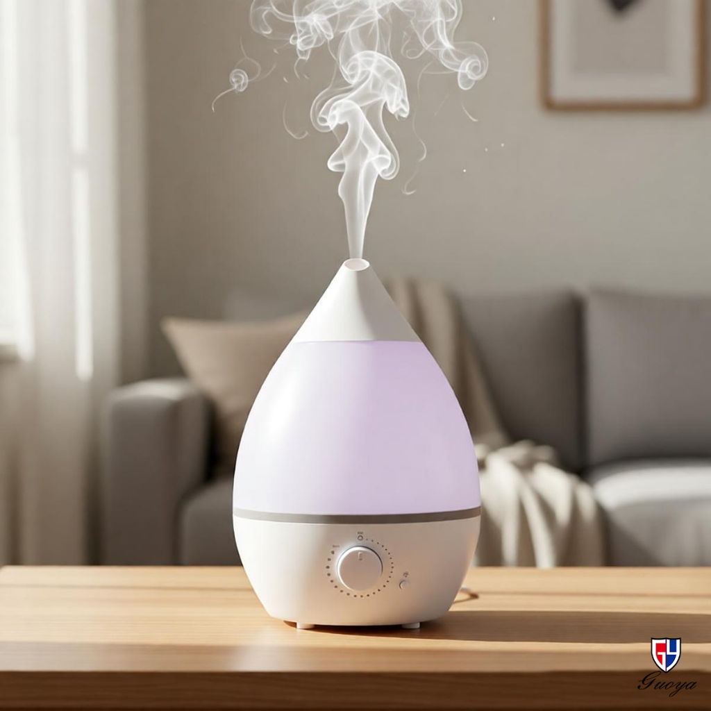 Umidificador De Ar 1.3L Luminária e Difusor De Aromas desligamento automático sem água