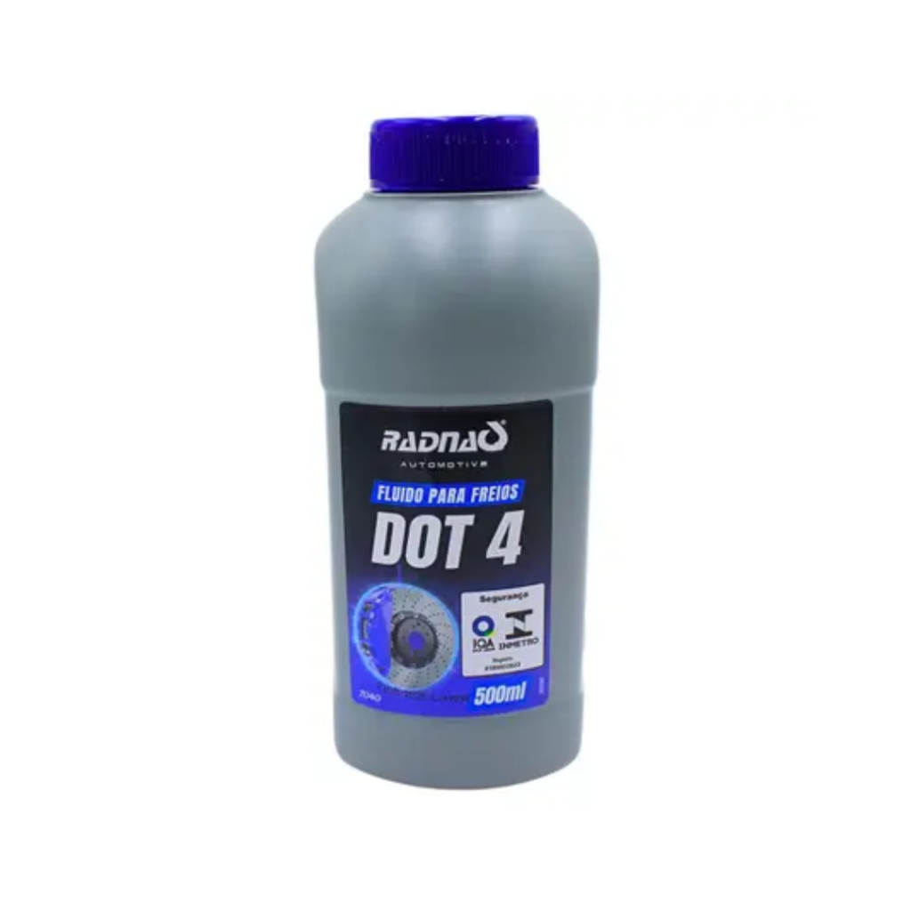 Fluido de Freio DOT4 500ML Radnaq em Oferta na Shopee