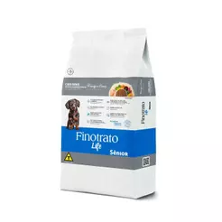 Ração Finotrato Life Premium Especial Cães Sênior Raças Pequenas e Médias Sabor Frango e Cereais 10,1kg