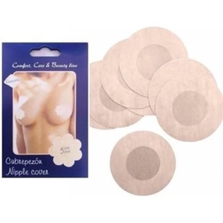 Kit 100 Tapa-Seios Invisível Adesivo Protetor com 7,5cm de Diâmetro para Tampar Mmilos/Aureold em Oferta na Shopee