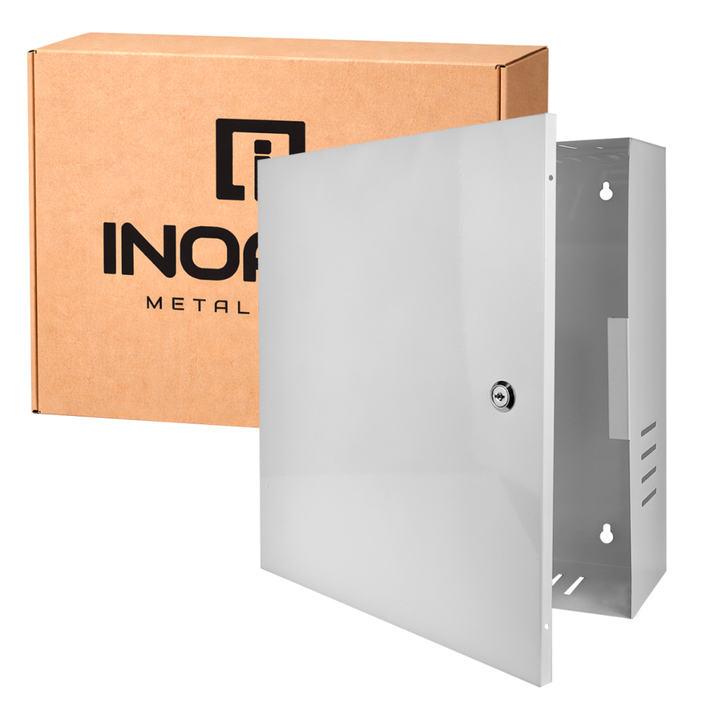 Caixa rack Metalica Organizadora para cftv em Oferta na Shopee