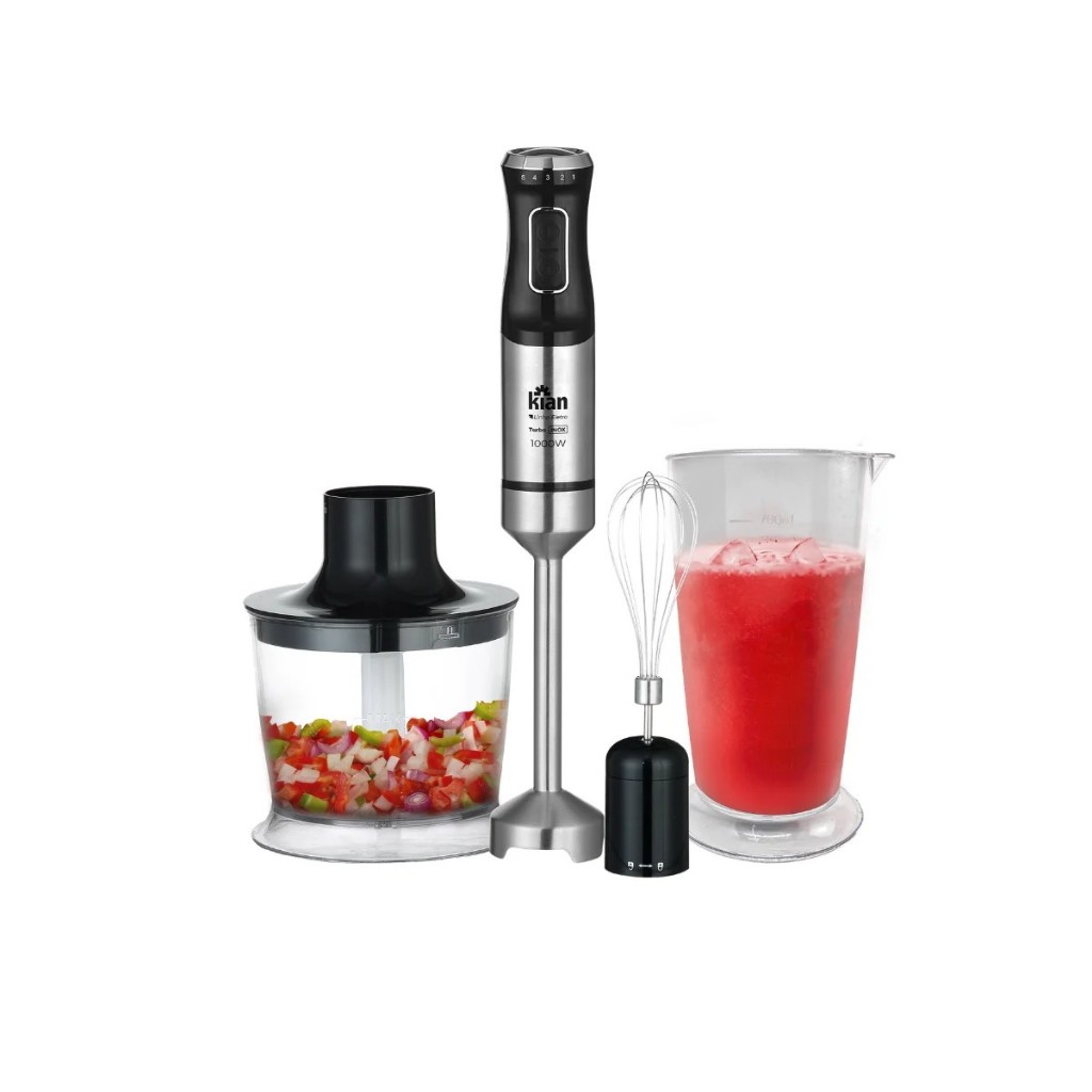 KIAN MIXER 1000W 3X1 INOX TURBO PRETO 127V