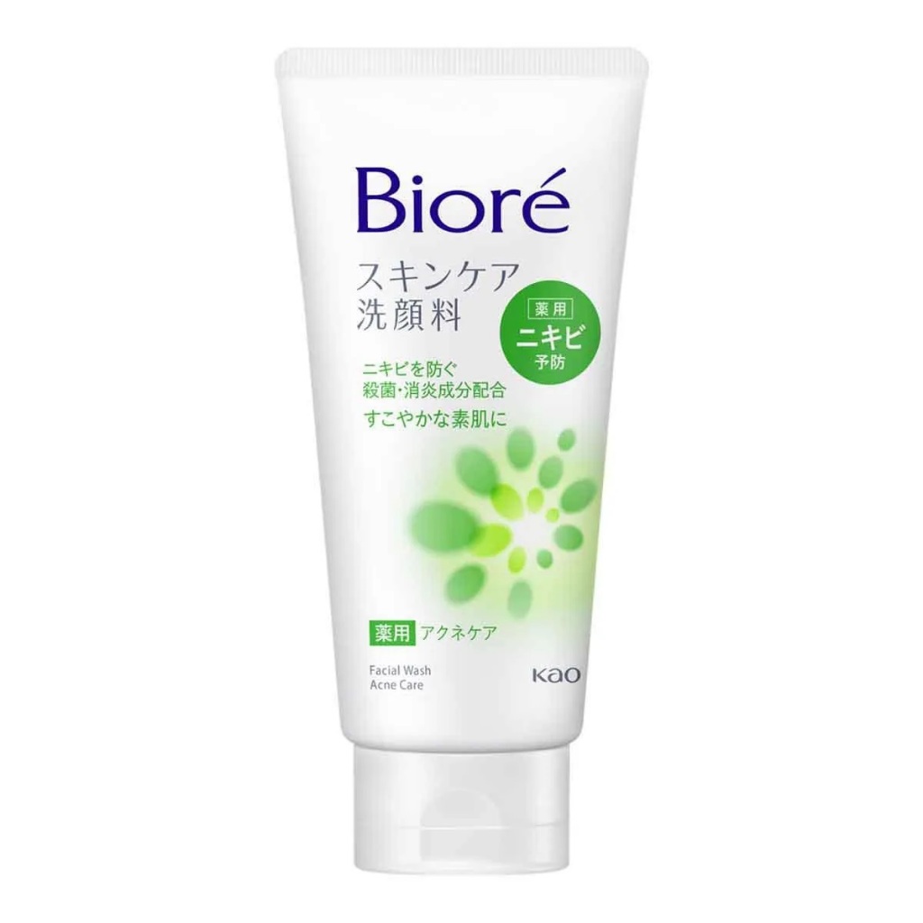 Biore Skincare Facial Wash Acne Care Sabonete de Limpeza Facial 130g