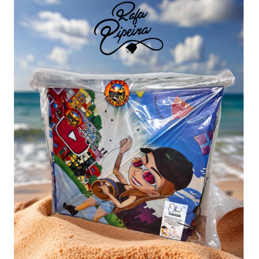 Kit 10 Pipas Flechinhas da Rafa Pipeira - Modelo Oficial de Competição Pronto pra Soltar