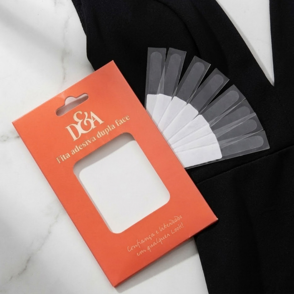 Fita Dupla Face Segura Decote Para Roupa e Corpo Fashion Tape 36 und D&A - 617 em Oferta na Shopee