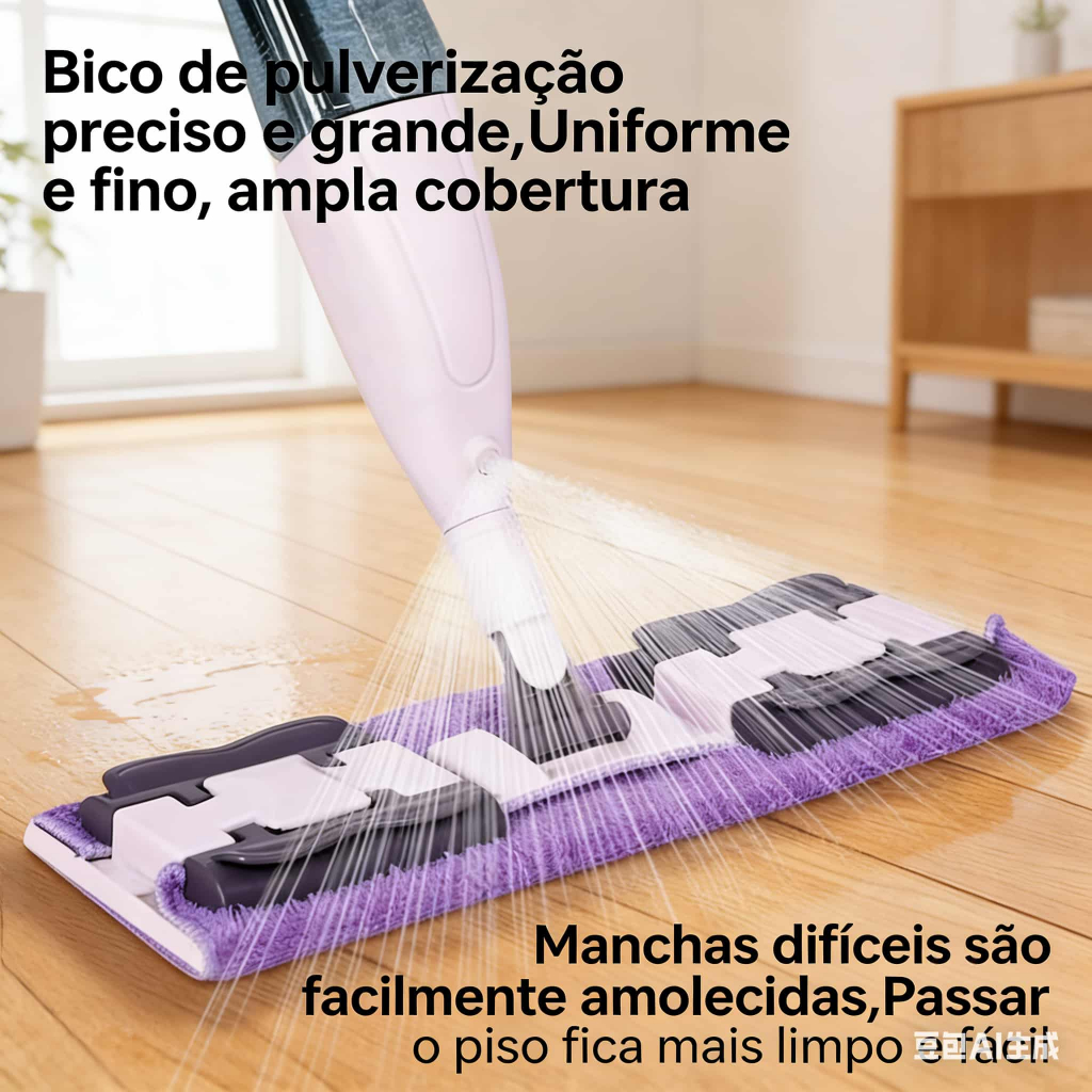 Rodo Spray Magica Esfregão Spray Mop Rodo Limpa Fácil Estereliza Limpa Azulejo Borrifador Coloca Produto De Limpeza