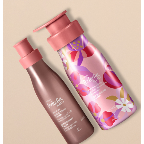 Presente Natura Tododia Flores ( Body splash 200ml + hidratante 400ml )