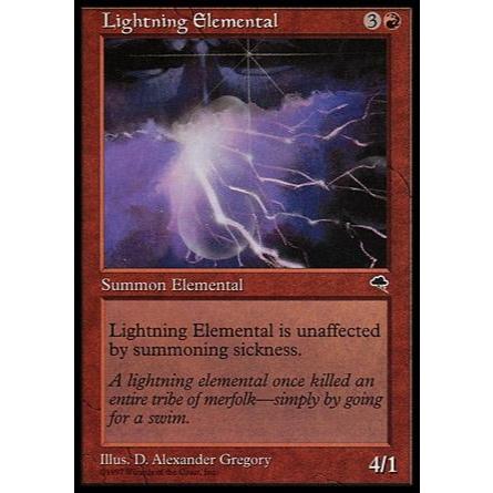Elemental do Relâmpago (Elemental) - - Magic The Gathering