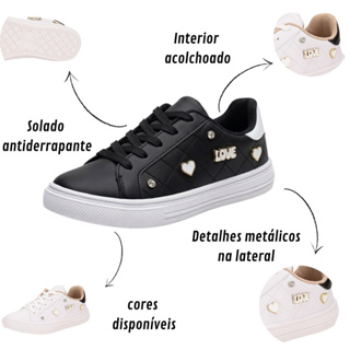Tênis Feminino Moleca Casual Confortável Leve Dia a Dia Napa Sardenha Neo 5796115 em Oferta na Shopee