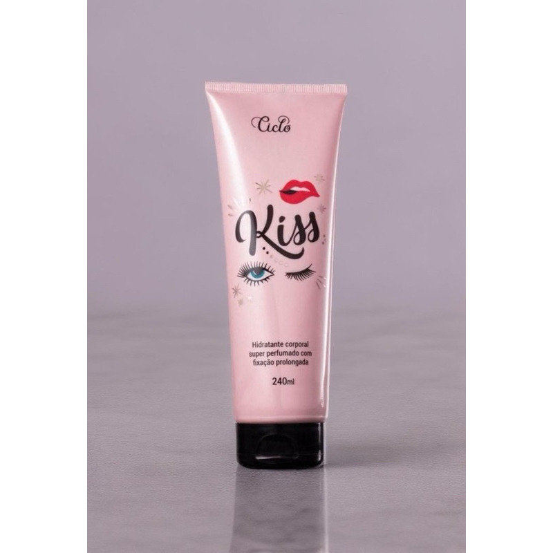 Loção Hidratante Kiss Feminina 240ml Ciclo Cosméticos Hidratação Perfumada