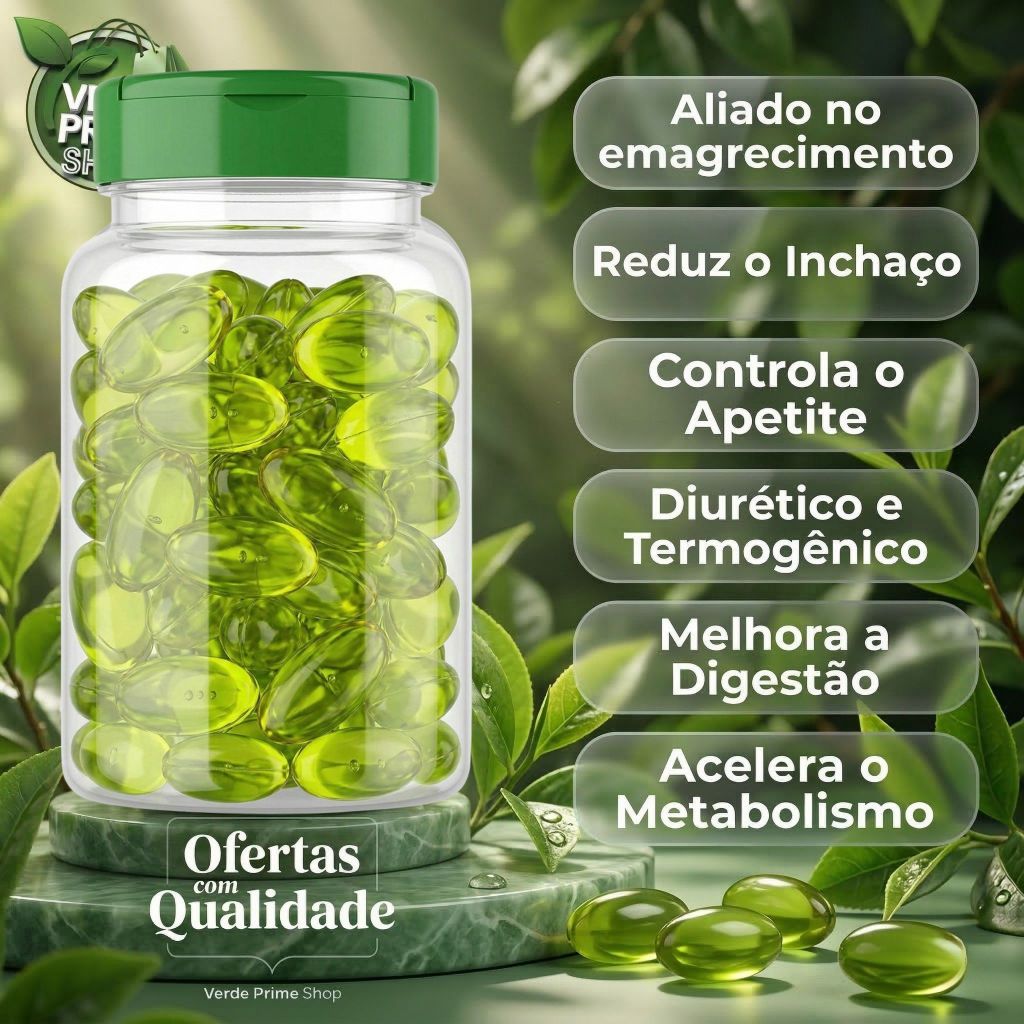 Chá Verde Complex Cápsulas Gel