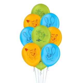 Balões bexigas decoração ZOOTOPIA 2 - 25 unidades N9" Festa aniversário -Escolha Seu Pacote Pela Foto e Numeração!