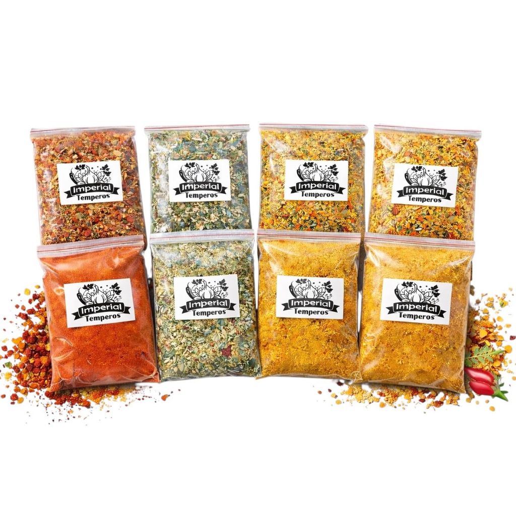 Kit 18 Temperos Naturais 900g (18x50g) Completo para Carnes Feijão Churrasco Lemon Pepper Páprica em Oferta na Shopee