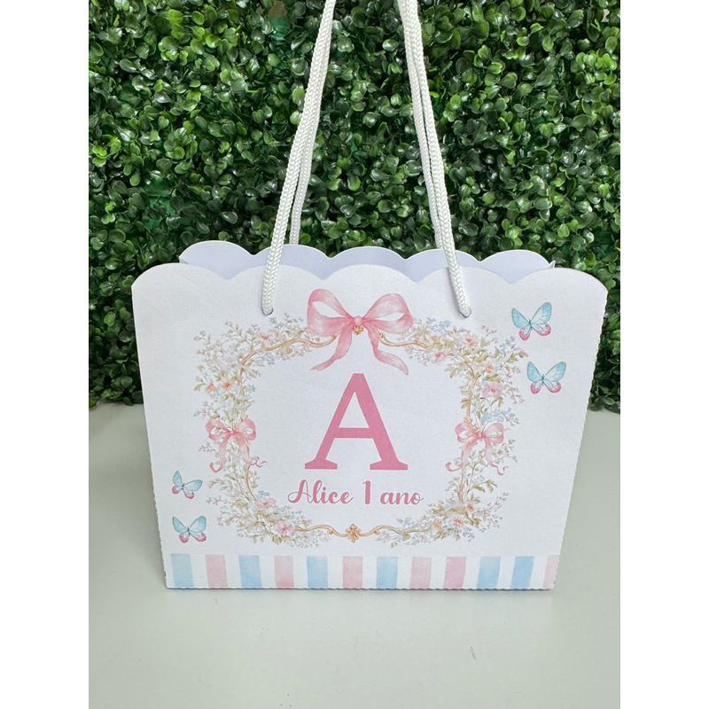SACOLINHA JARDIM/ SACOLINHA BORBOLETAS/ Pegue e monte/ envio rápido/ aniversário/personalizados jardim das borboletas