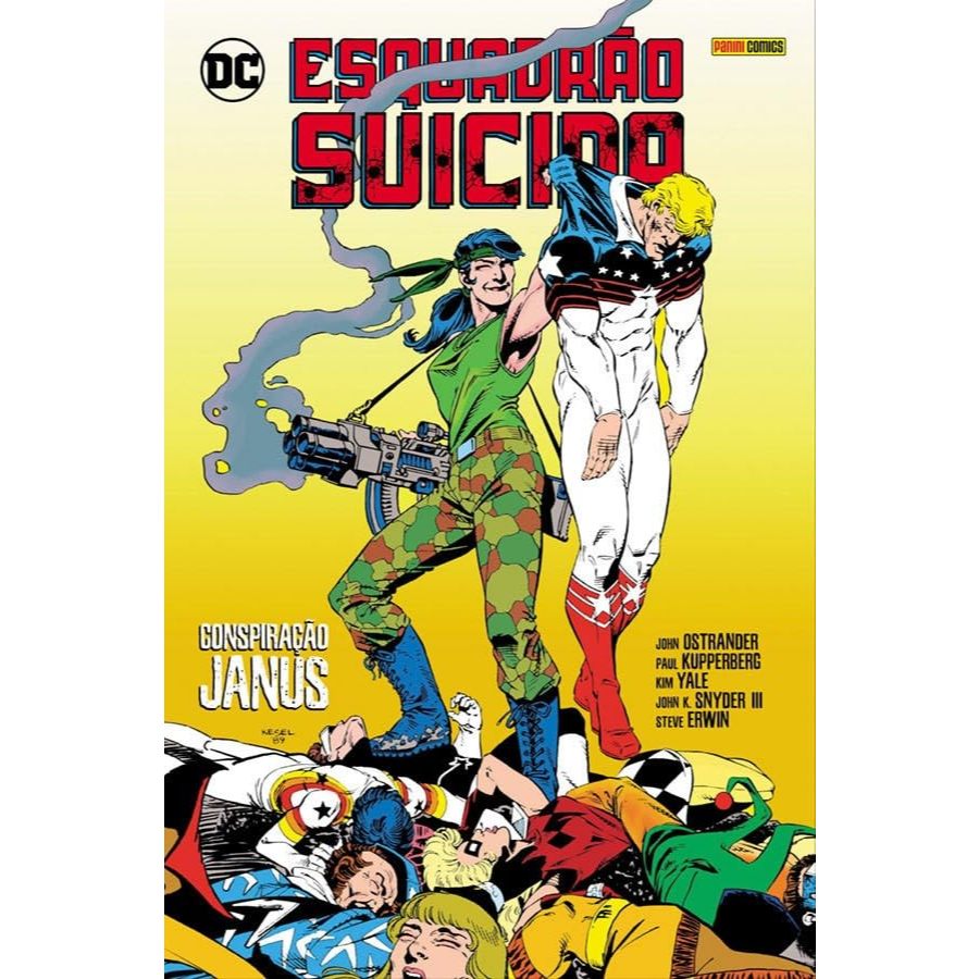 Esquadrão Suicida Vol. 4 Conspiração Janus, De Rafael Kayanan. Editorial Panini 4a Edição Capa Dura