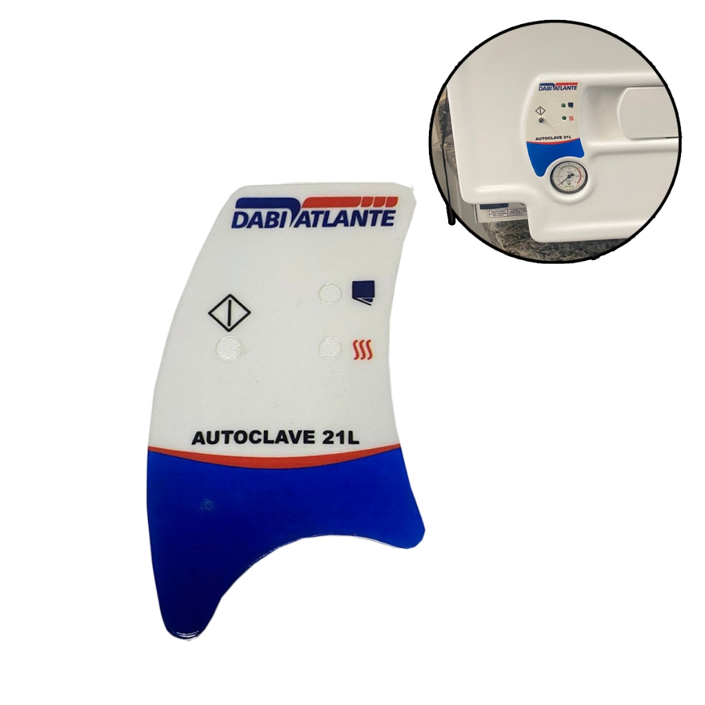 ETIQUETA ADESIVA PAINEL AUTOCLAVE DABI ATLANTE - D700