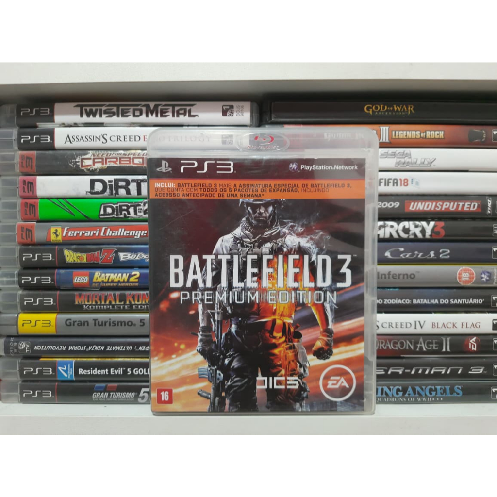 Battlefield 3 / Premium Edition - PS3 Midia Física