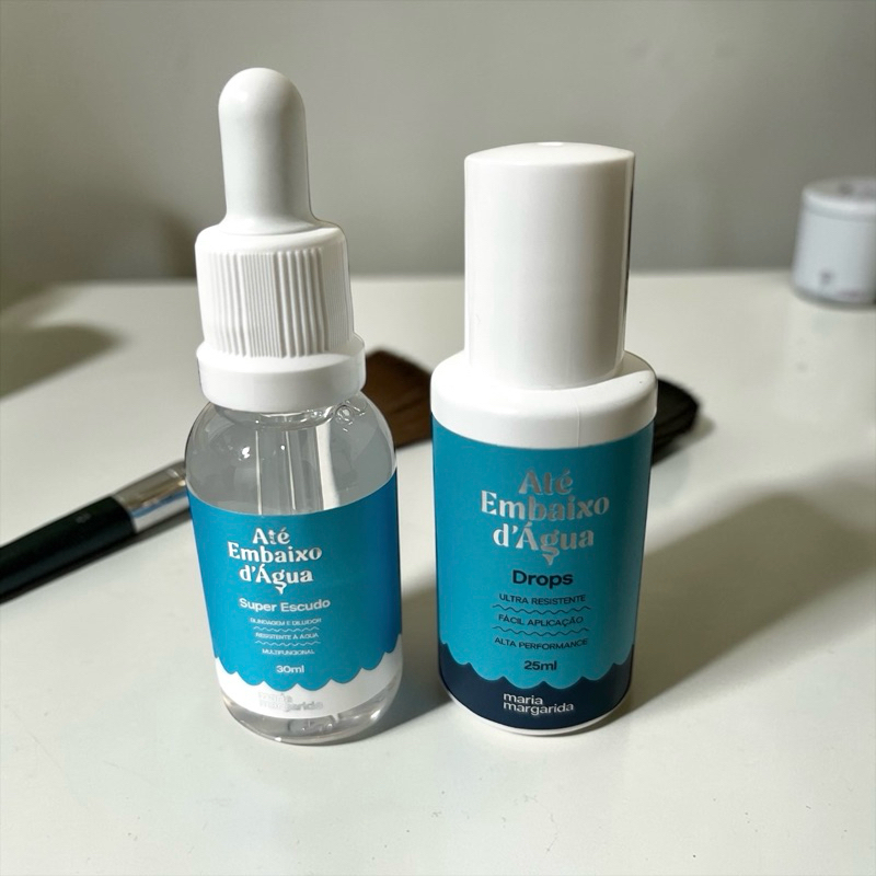 Kit Pele Blindada Maria Margarida - Drops Até Embaixo D'água + Super Escudo Diluidor e Fixador