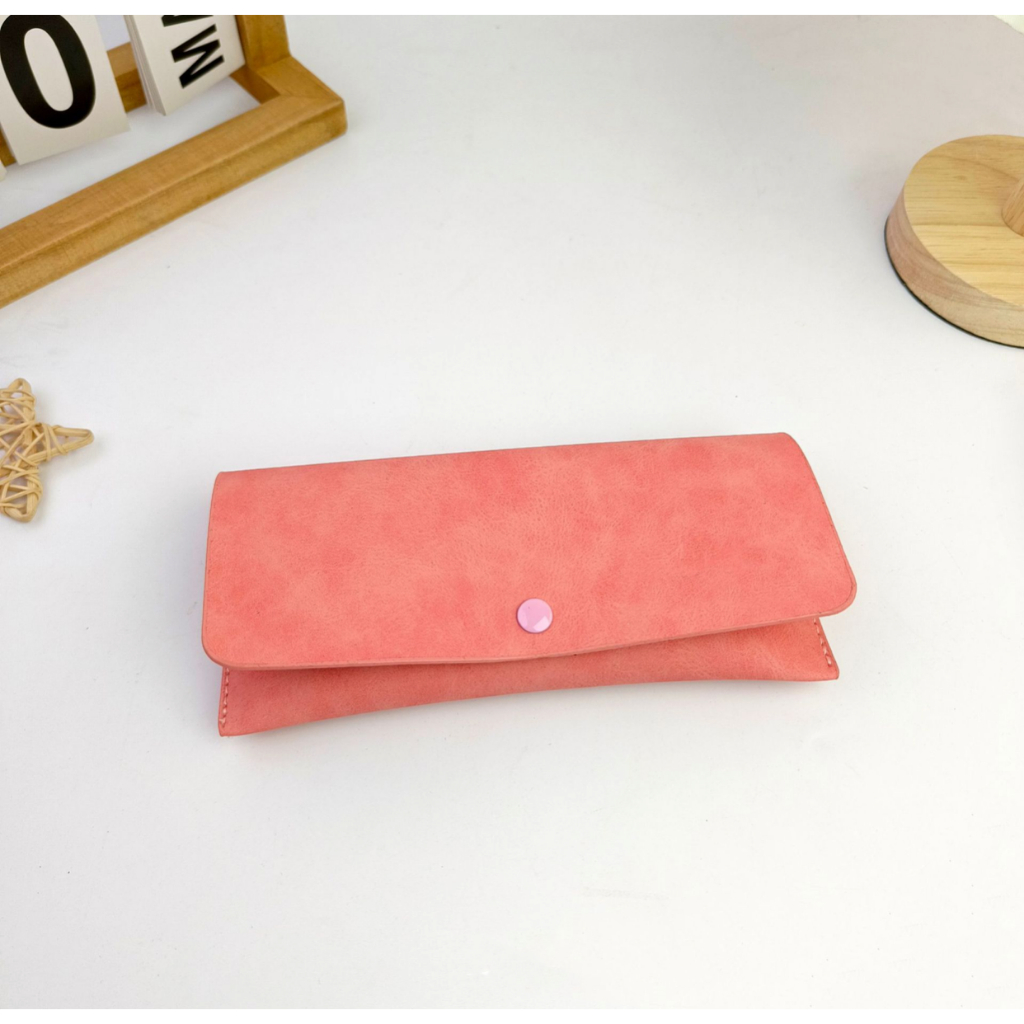 Bolsa de leitura porta óculos de sol estojo em couro sintético case Ecológico Feminino Nova