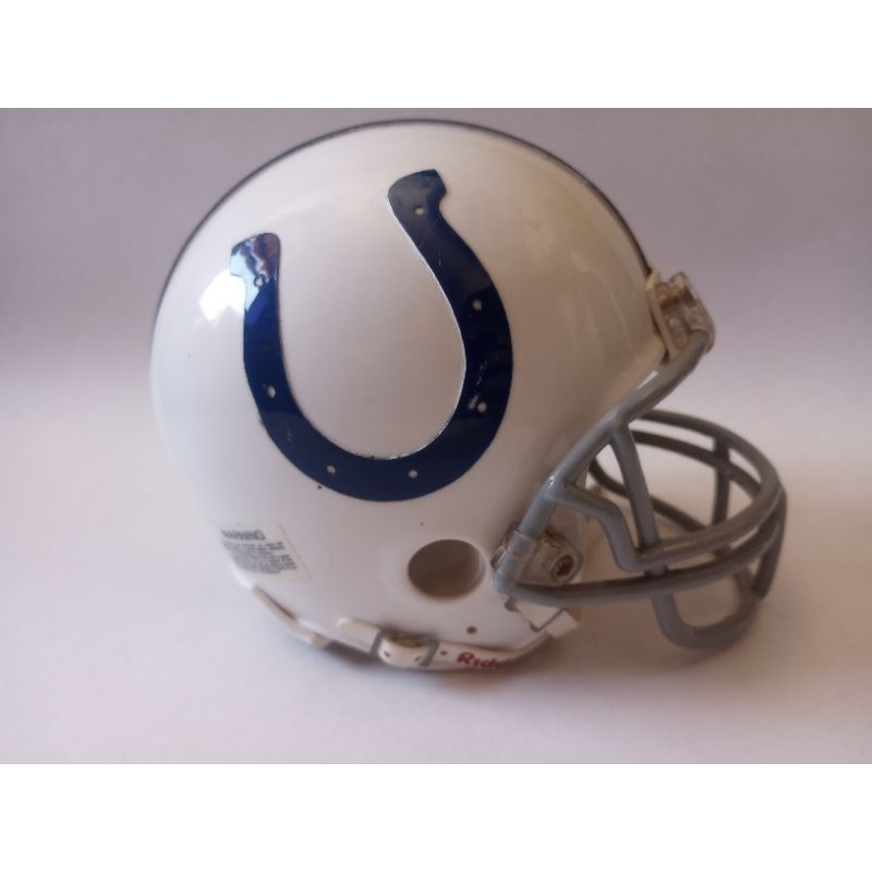 Miniatura Capacete Futebol Americano NFL Indianapolis Colts Modelo Riddell Speed Original Presente Amante e Colecionador